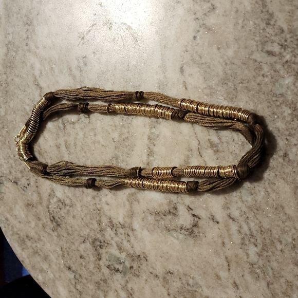 Olive Boho Necklace - Picture 3 of 3